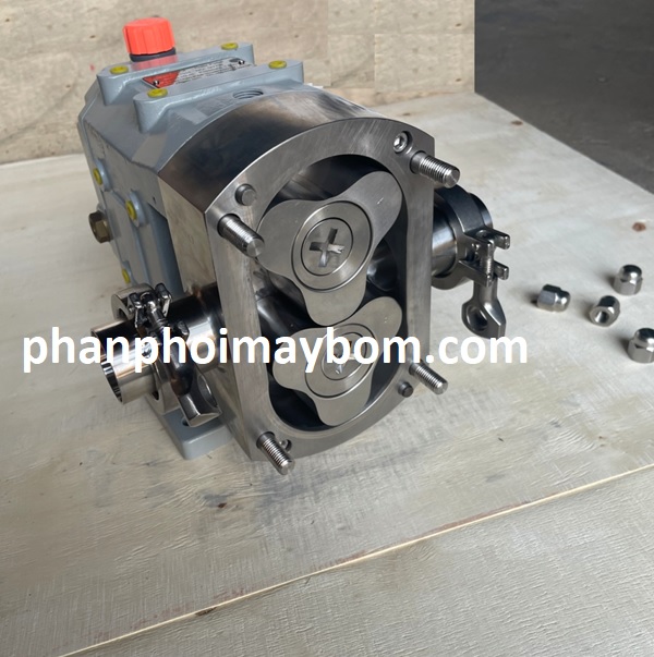 Cấu tạo bên trong của bơm thực phẩm LIGAO cánh khế